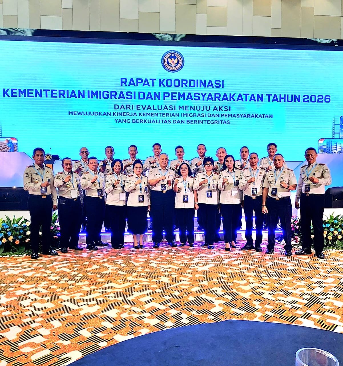 "Dari Evaluasi ke Aksi, Kepala Bapas Magelang Hadiri Rakor Kementerian Imipas 2026"